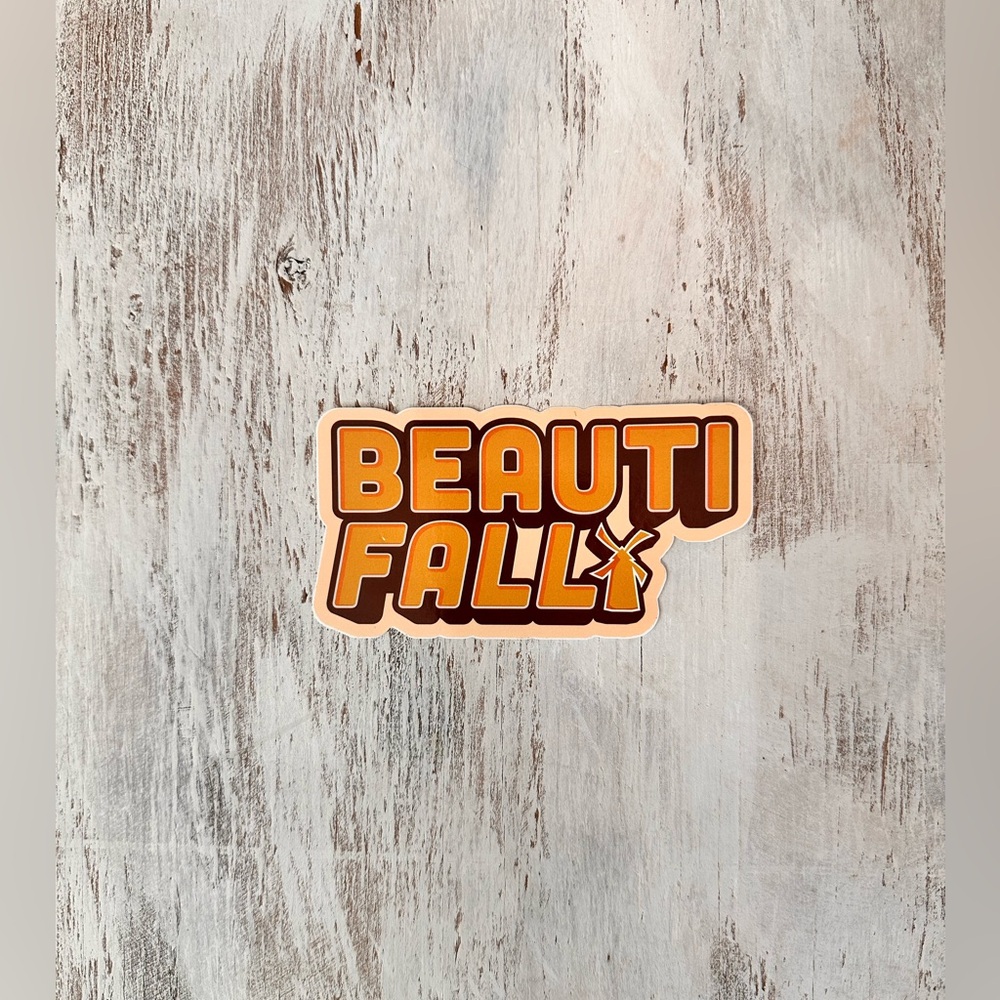 Fall DB sticker
